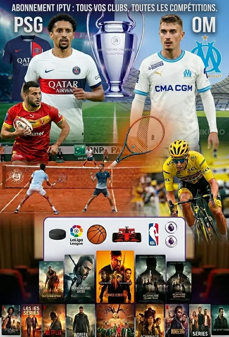 Meilleur Abonnement IPTV France 4K UHD | IPTV Premium Stable